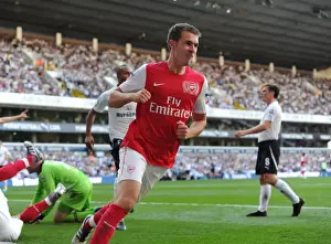 Tottenham Hotspur V Arsenal 2011-12 Prints: Aaron Ramsey's Stunner: Arsenal's 2-1 Defeat at White Hart Lane