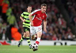 Ramsey Aaron Prints: Aaron Ramsey's Stunner: Arsenal's 3-1 Victory Over Celtic in the UEFA Champions League Qualifier (2009)