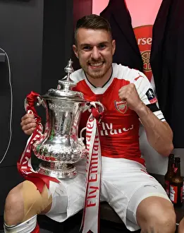 Aaron Ramsey's Triumphant FA Cup Celebration: Arsenal's Victory over Chelsea, 2017
