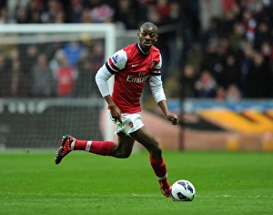 Swansea City V Arsenal 2012-13 Prints: Abou Diaby: In Action for Arsenal Against Swansea City, Premier League 2012-13