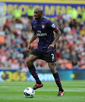 Stoke City V Arsenal 2012-13 Prints: Abou Diaby in Action: Arsenal vs. Stoke City, Premier League 2012-13