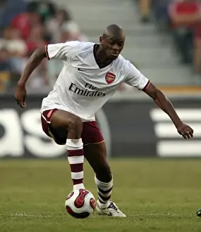 Abou Diaby in Action: Arsenal's Victory Over Salzburg in 2007 Pre-Season Friendly