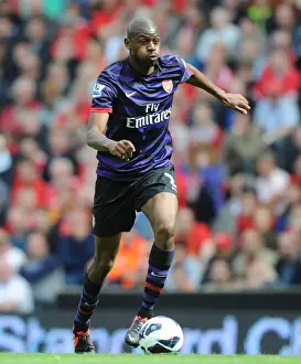 Abou Diaby: In Action Against Liverpool, Premier League 2012-13