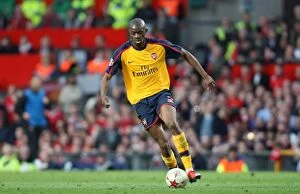 Manchester United v Arsenal 2008-09 Champions League 1-2 1st Leg Collection: Abou Diaby (Arsenal)