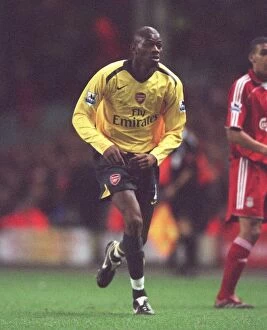 Liverpool v Arsenal - Carling Cup Collection: Abou Diaby (Arsenal)