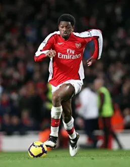 Arsenal v Liverpool 2009-10 Gallery: Abou Diaby (Arsenal). Arsenal 1: 0 Liverpool. Barclays Premier League. Emirates Stadium