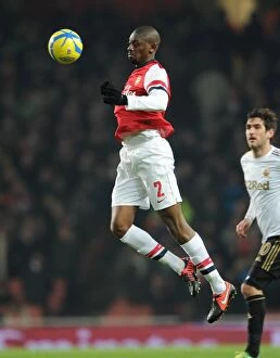Arsenal v Swansea - FA Cup 3rd Rd Replay 2012-13 Collection: Abou Diaby (Arsenal). Arsenal 1: 0 Swansea City. FA Cup 3rd Round replay