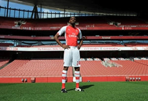 Abou Diaby (Arsenal). Arsenal 1st Team Photocall. Emirates Stadium, 7/8/14. Credit Abou Diaby (Arsenal). Arsenal 1st Team Photocall. Emirates Stadium, 7/8/14. Credit