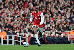 Arsenal V Huddersfield Town - FA Cup Prints: Abou Diaby (Arsenal). Arsenal 2: 1 Huddersfield Town. FA Cup 4th Round. Emirates Stadium