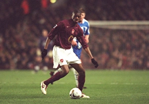 Arsenal V Wigan - C Cup Prints: Abou Diaby (Arsenal). Arsenal 2: 1 Wigan Athletic