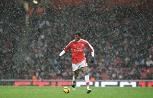 Abou Diaby (Arsenal). Arsenal 2: 2 Everton, Barclays Premier League, Emirates Stadium