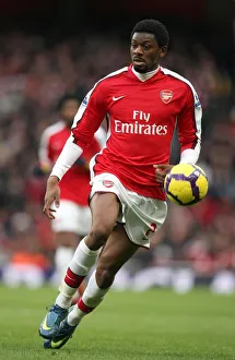 Arsenal V Aston Villa 2009-10 Prints: Abou Diaby (Arsenal). Arsenal 3: 0 Aston Villa. Barclays Premier League
