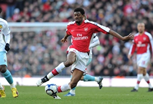 Abou Diaby (Arsenal). Arsenal 3: 1 Burnley, Barclays Premier League, Emirates Stadium