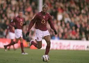 Images Dated 4th March 2006: Abou Diaby (Arsenal). Fulham 0: 4 Arsenal. FA Premiership