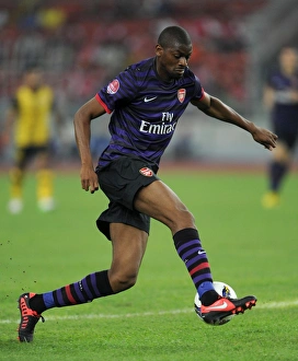 Abou Diaby (Arsenal). Malaysia 1: 2 Arsenal. Pre Season Friendly. National Stadium