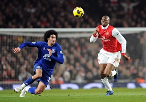 Abou Diaby (Arsenal) Marouane Fellaini (Everton). Arsenal 2:1 Everton Abou Diaby (Arsenal) Marouane Fellaini (Everton). Arsenal 2:1 Everton