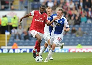 Abou Diaby (Arsenal) Phil Jones (Blackburn). Blackburn Rovers 1: 2 Arsenal