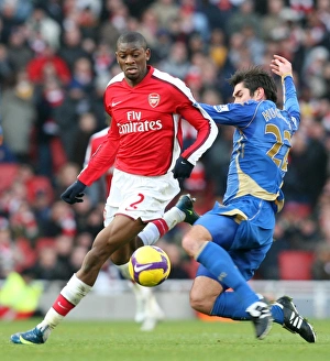 Abou Diaby (Arsenal) Richard Hughes (Portsmouth)