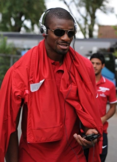 Abou Diaby (Arsenal). SC Neusiedl 0: 4 Arsenal, Sportzentrum Neusiedl, Austria, 27 / 7 / 2010