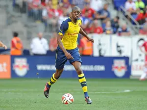 New York Red Bulls V Arsenal 2014-15 Prints: Abou Diaby: Arsenal Star in Action Against New York Red Bulls (2014) - Pre-Season Friendly