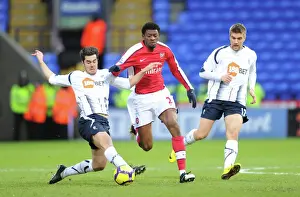 Abou Diaby (Arsenal) Tamir Cohen and Ivan Klasnic(Bolton). Bolton Wanderers 0: 2 Arsenal