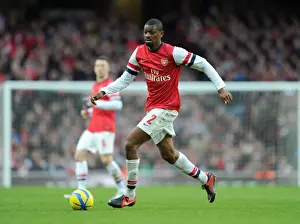 Arsenal V Blackburn Rovers - FA Cup 2012-13 Prints: Abou Diaby: Arsenal's FA Cup Star in Action Against Blackburn Rovers (2012-13)