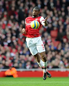 Arsenal V Blackburn Rovers - FA Cup 2012-13 Prints: Abou Diaby: Arsenal's Midfield Warrior in FA Cup Battle against Blackburn Rovers (2012-13)