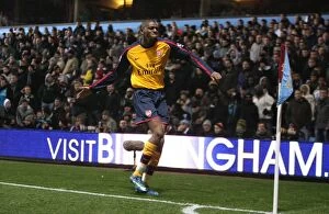 Images Dated 26th December 2008: Abou Diaby celebrates scoring the 2nd Arsenal goal