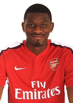 Images Dated 4th August 2009: Abou Diaby at Emirates Stadium: Arsenal Football Club's Midfield Star, 2009