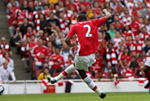 Arsenal V Portsmouth 2009-10 Prints: Abou Diaby scores his and Arsenals 2nd goal