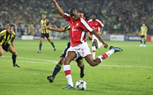 Fenerbahce V Arsenal 2008-09 Prints: Abou Diaby scores Arsenals 3rd goal
