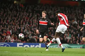 Abou Diaby scores Arsenals 4th goal as Niklas Moisander
