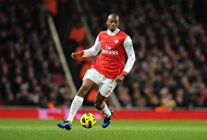 Arsenal V Everton 2010-11 Prints: Abou Diaby Scores the Winner: Arsenal 2-1 Everton