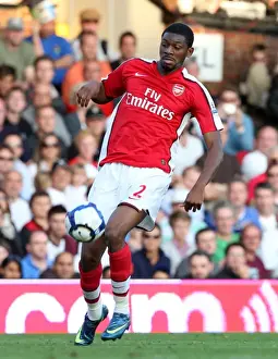 Fulham V Arsenal 2009-10 Prints: Abou Diaby Scores the Winner: Arsenal's 1-0 Victory over Fulham in the Barclays Premier League