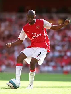 Arsenal V Paris Saint Germain 2007-08 Prints: Abou Diaby Scores the Winning Goal: Arsenal 2-1 Paris Saint-Germain, Emirates Cup 2007