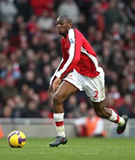 Abou Diaby: The Unyielding Warrior in Arsenal's 0-0 Battle against Fulham, Barclays Premier League, Emirates Stadium (February 28, 2009)
