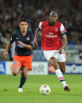 Abou Diaby vs. Marco Estrada: Battle in the UEFA Champions League between Montpellier and Arsenal (September 2012)