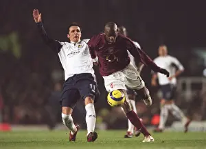 Arsenal V West Ham 2005-6 Prints: Abou Diaby vs. Matthew Etherington: Arsenal's 2-3 Defeat to West Ham United