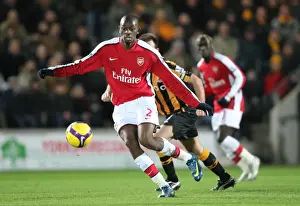 Hull City V Arsenal 2008-9 Prints: Abou Diaby's Dominant Display: Arsenal's 3-1 Victory Over Hull City (17/1/2009)