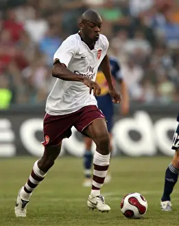 Salzburg V Arsenal 2007-08 Prints: Abou Diaby's Standout Performance: Arsenal's 1-0 Pre-Season Victory Over Salzburg (2007)