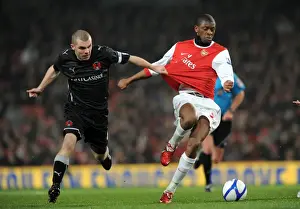 Arsenal V Leyton Orient FA Cup Replay 2010-11 Prints: Abou Diaby's Stellar Show: Arsenal Dominates Leyton Orient 5-0 in FA Cup