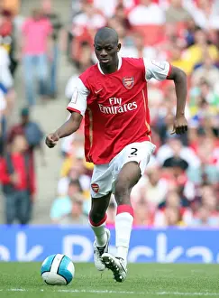 Arsenal V Paris Saint Germain 2007-08 Prints: Abou Diaby's Stunner: Arsenal Edge Past Paris Saint-Germain 2-1 at Emirates Cup