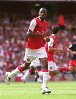 Arsenal V Paris Saint Germain 2007-08 Prints: Abou Diaby's Stunner: Arsenal's 2-1 Victory Over Paris Saint-Germain at Emirates Cup