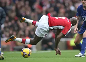 Abu Diaby in Action: Arsenal's Victory over Manchester United, 2:1, Barclays Premier League, Emirates Stadium, London, 8/11/2008