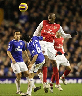 Abu Diaby (Arsenal) Mikel Arteta (Everton)