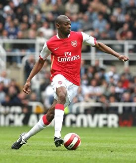 Images Dated 10th April 2007: Abu Diaby (Arsenal) Newcastle United 0: 0 Arsenal