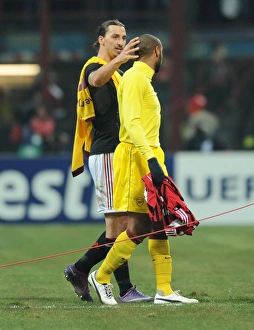 AC Milan v Arsenal 2011-12 Collection: AC Milan v Arsenal FC - UEFA Champions League Round of 16