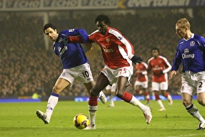 Everton V Arsenal 2008-9 Prints: Adebayor vs. Arteta: The Rivalry Renewed - Everton vs. Arsenal, 2009