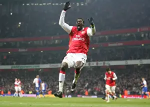 Arsenal V Blackburn Rovers 2007-8 Prints: Adebayor's Brace: Arsenal's 2-0 Victory Over Blackburn Rovers (2008)
