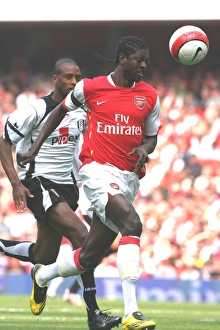Arsenal V Fulham 2006-07 Prints: Adebayor's Brace: Arsenal's 3-1 Victory Over Fulham, 2007